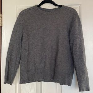 Banana Republic Merino Wool Gray Sweater